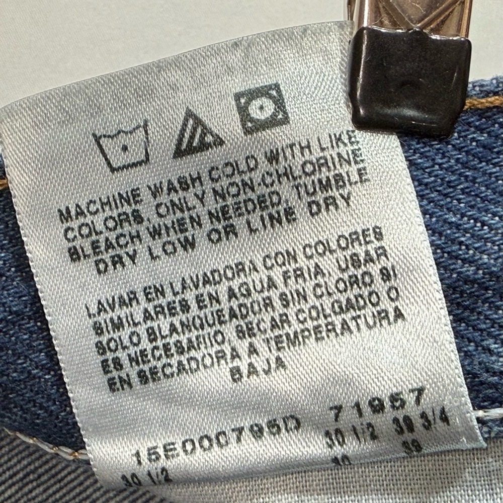 Wrangler Rustler Dark Blue Wash Denim Jeans Men’s Size 29 x 30 - Picture 7 of 7